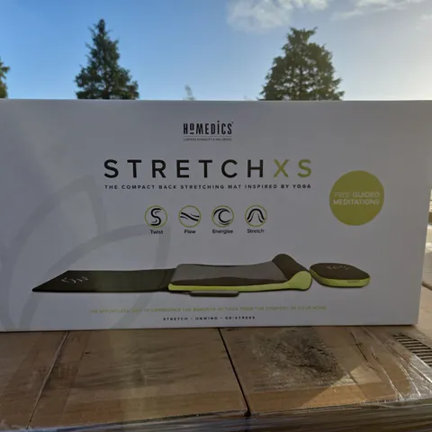 BOXED SET OF 2 HOMEDICS STRETCH XS BACK STRETCHING MAT