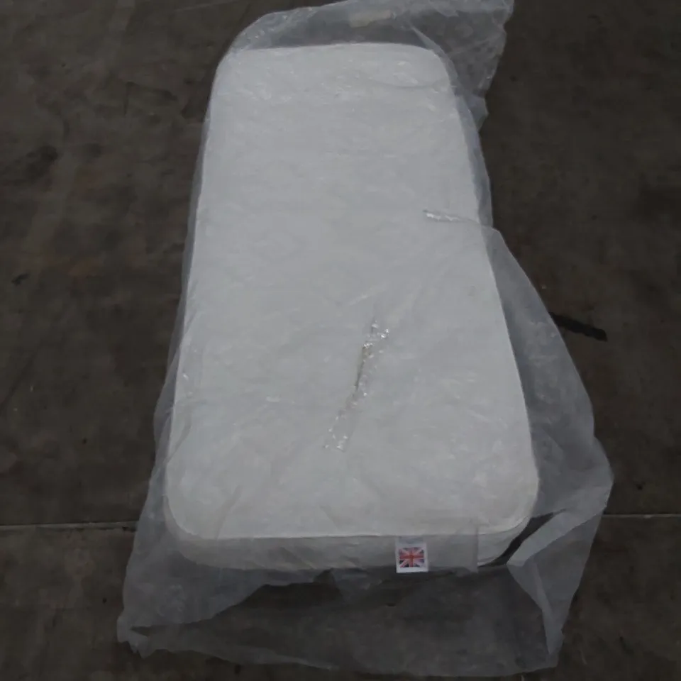 QUALITY BAGGED 75cm NATURAL OPEN COIL MATTRESS 