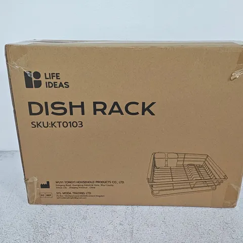 BOXED LIFE IDEAS DISH RACK
