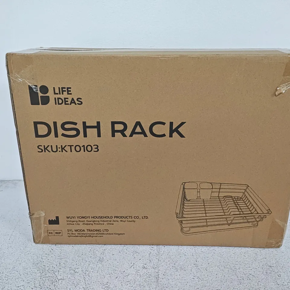 BOXED LIFE IDEAS DISH RACK