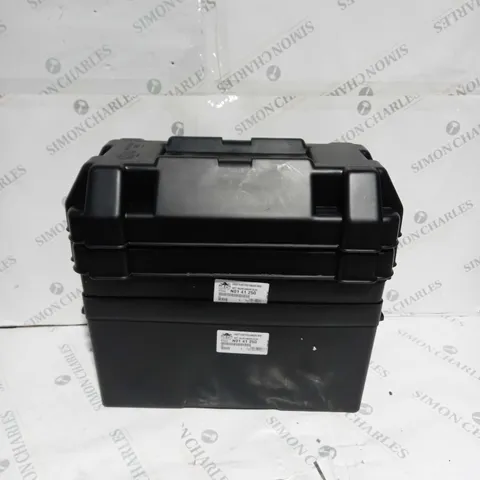 SET OF 2 TREM BATTERY BOXES - BLACK