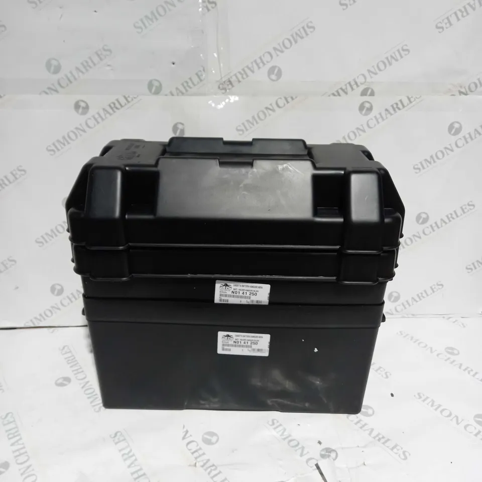 SET OF 2 TREM BATTERY BOXES - BLACK