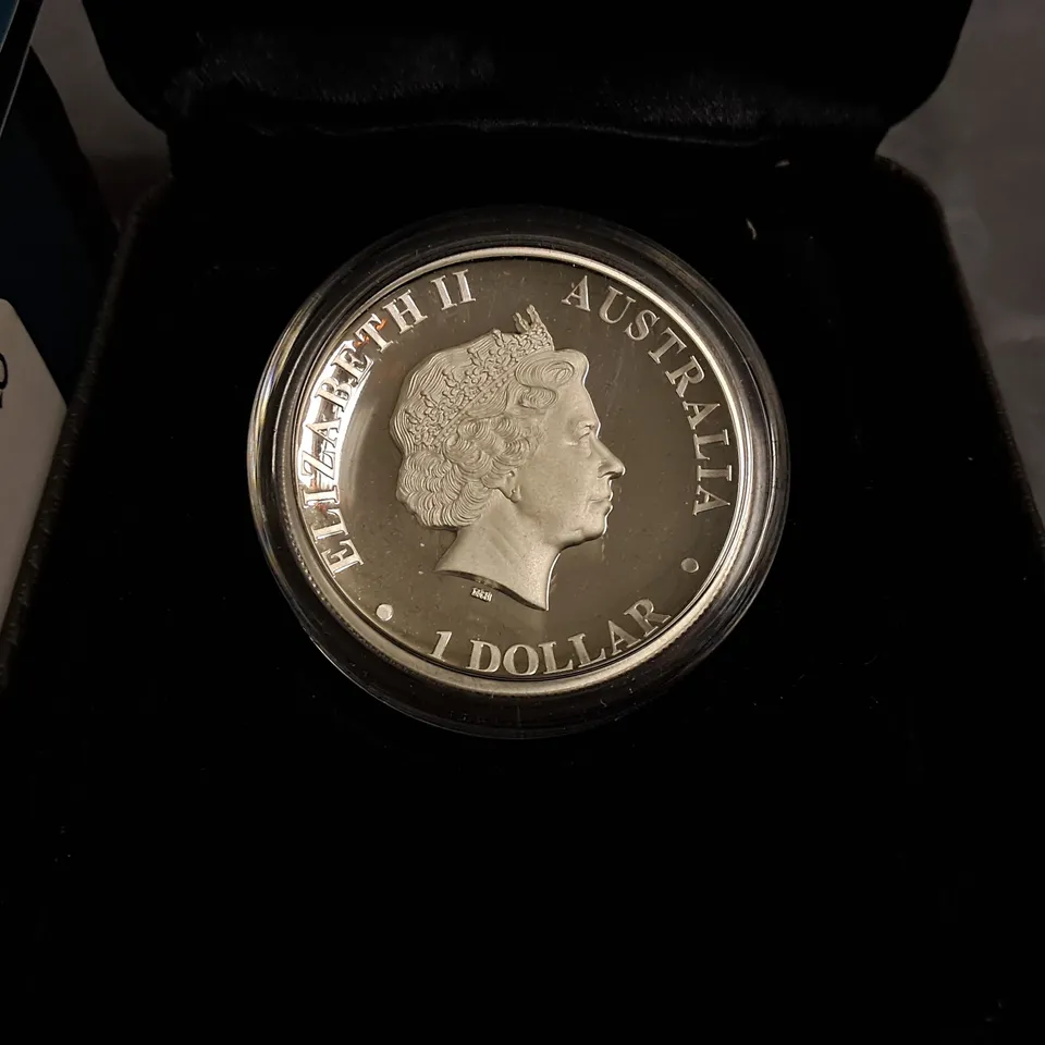 PERTH MINT 1OZ 2016 HIGH RELIEF SILVER PROOF KOOKABURRA COIN