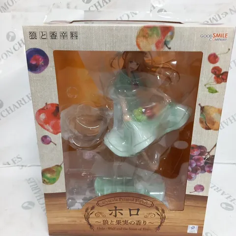 BOXED HOLO- WOLF AND THE SCENT OF FRUIT 1/7 SCALE PAINTED FIGURE
