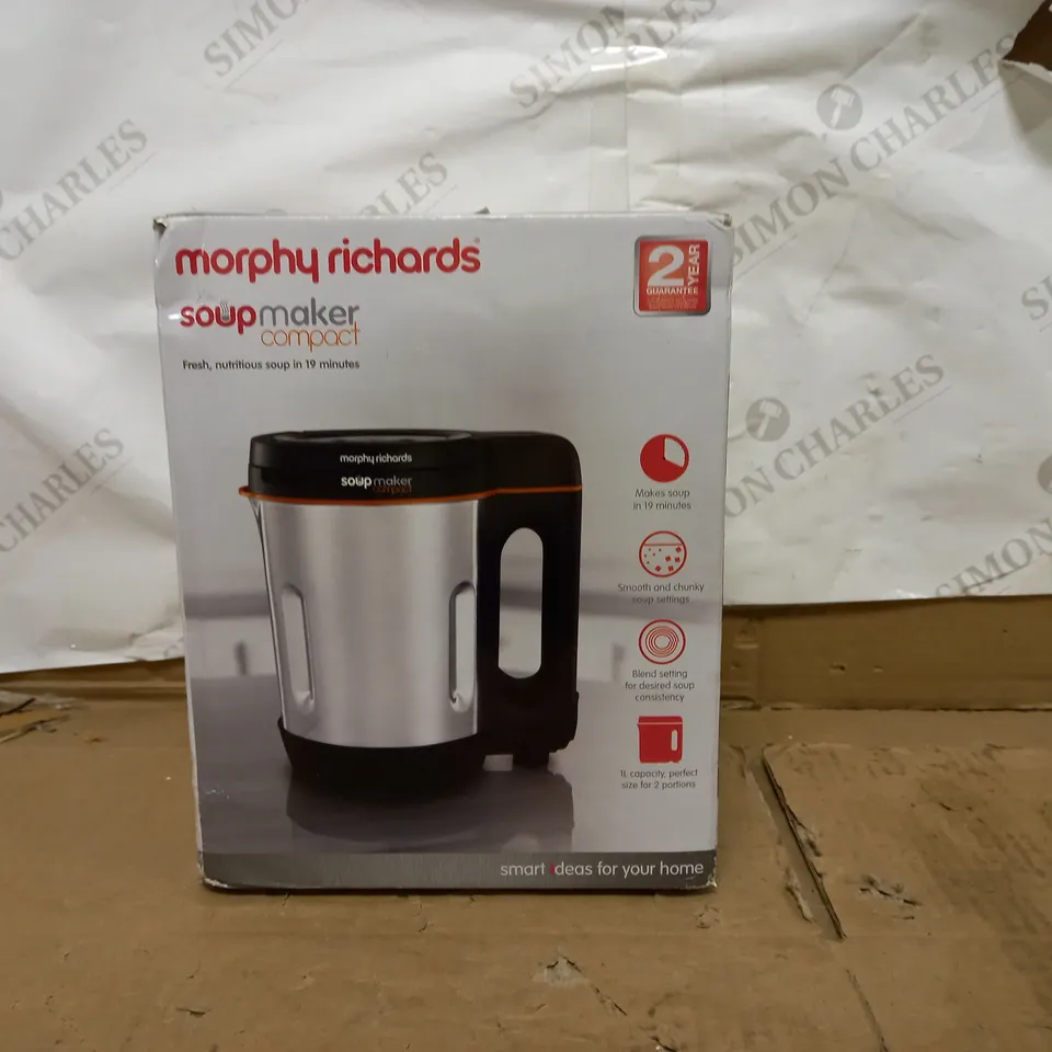 MORPHY RICHARDS SOUP MAKER COMPACT
