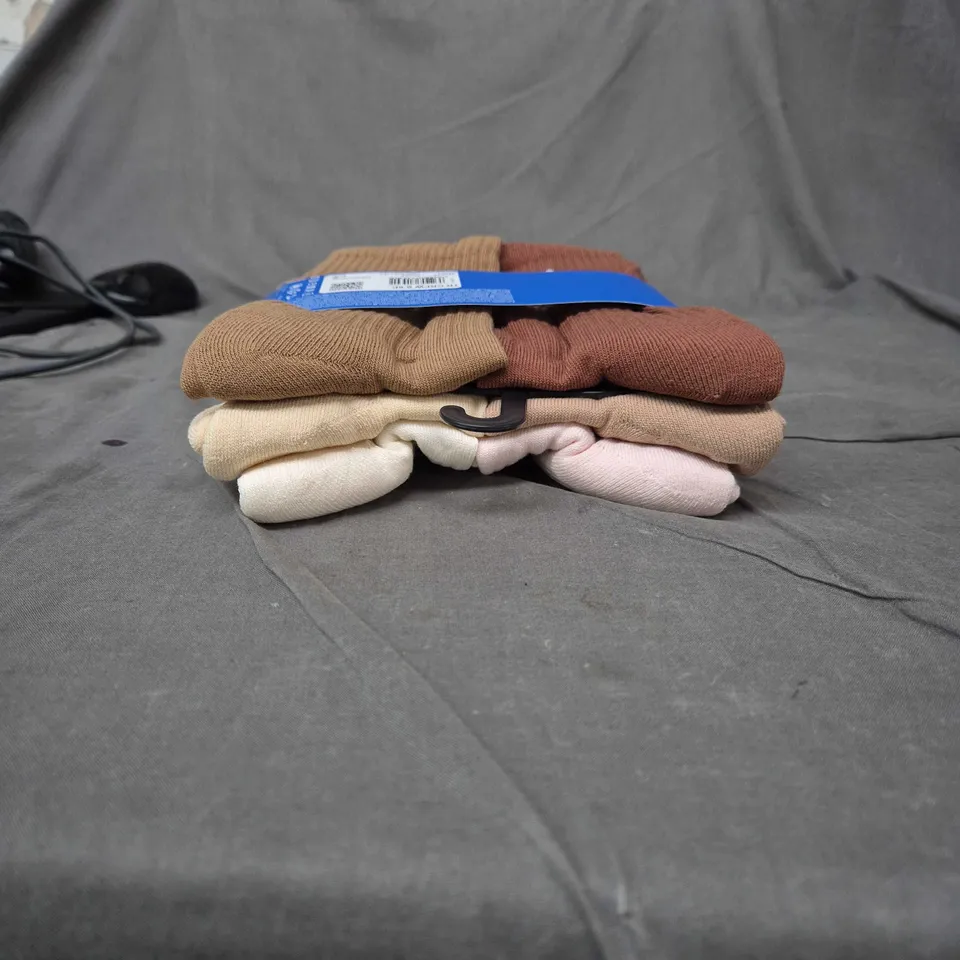 ADIDAS MEN'S CREW SOCKS – 6 PACK, LARGE (UK 8.5-10)