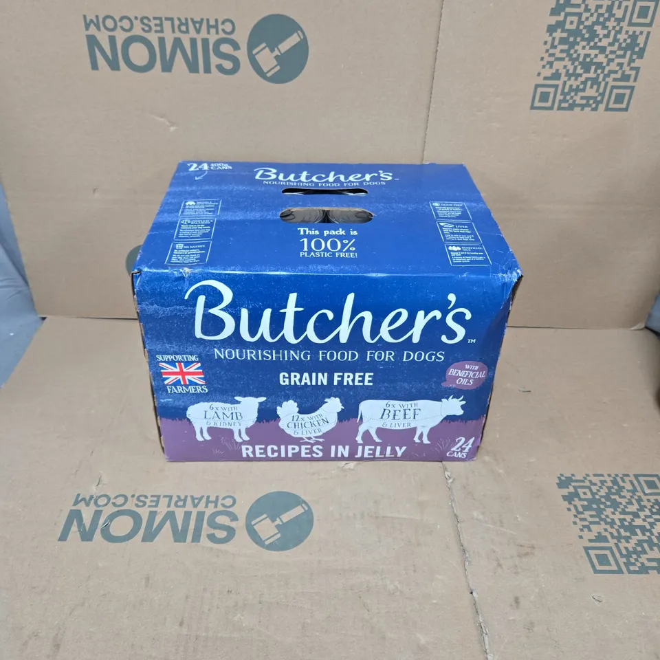 BOXED BUTCHER'S COMPLETE WET CAN GRAIN FREE HYPOALLERGENIC ADULT 400 G (PACK OF 24)