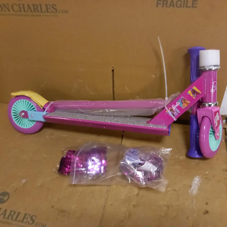 BARBIE FIXED INLINE MERMAID SCOOTER RRP £44