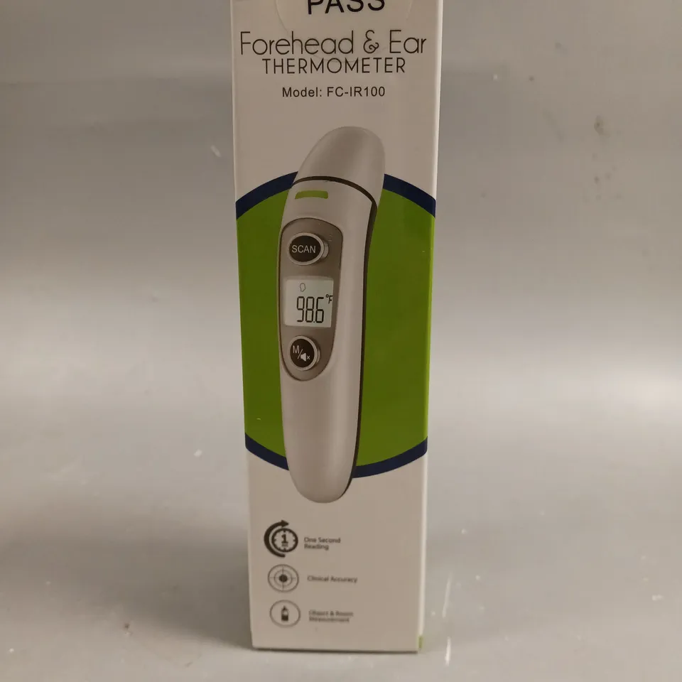 SEALED FC-IR100 FOREHEAD & EAR THERMOMETER 