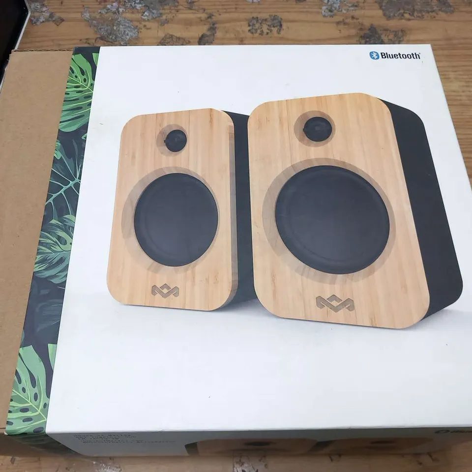 BOXED MARLEY GET TOGETHER DUO TRUE WIRELESS SPEAKERS EM-JA019-SB