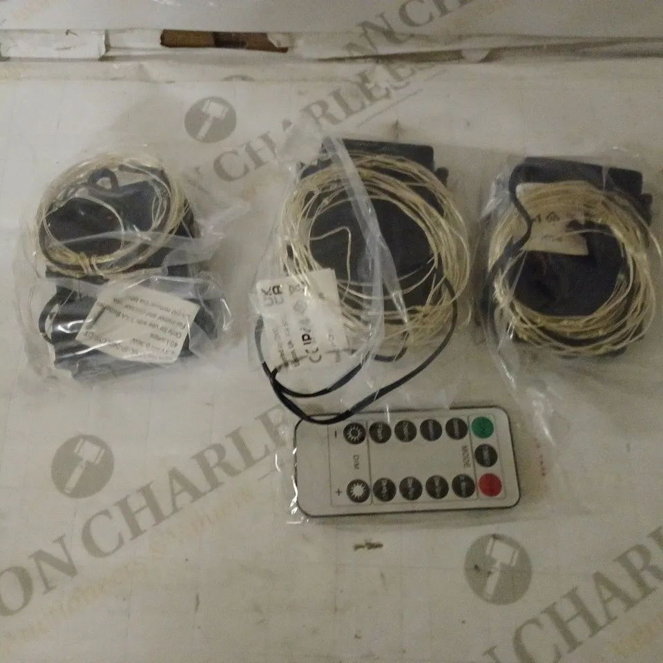 HOME REFLECTIONS INDOOR/OUTDOOR SET OF 4M LIGHT STRANDS WITH REMOTE
