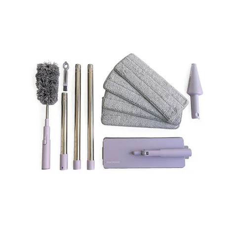 OURHOUSE 5 IN 1 MULTIFUNCTIONAL FLAT MOP LILAC