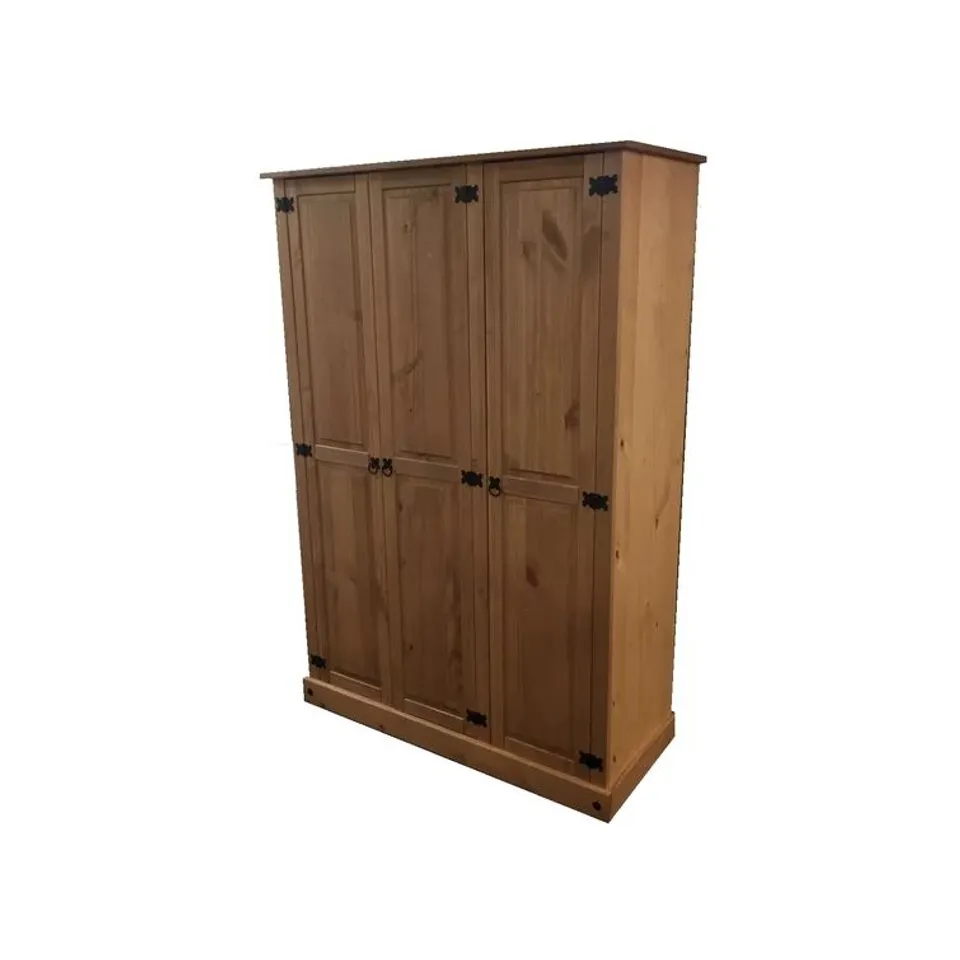 BOXED BRIDEWELL 3 DOOR WARDROBE (1 BOX)