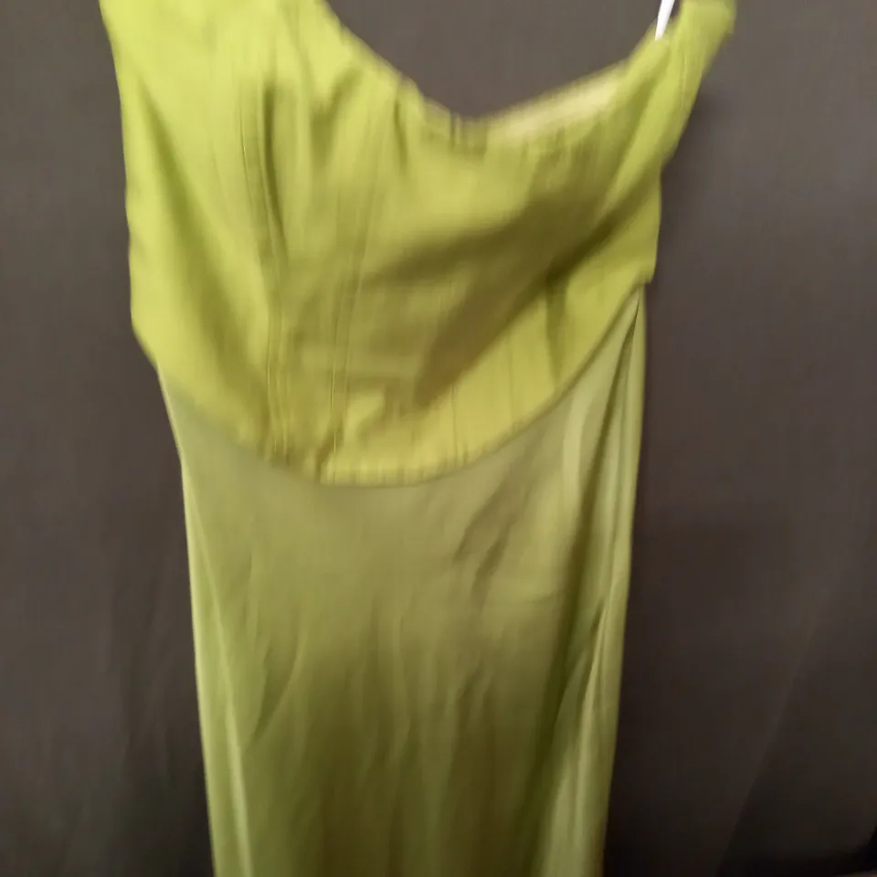 ASOS DESIGN GREEN DRESS - UK 10