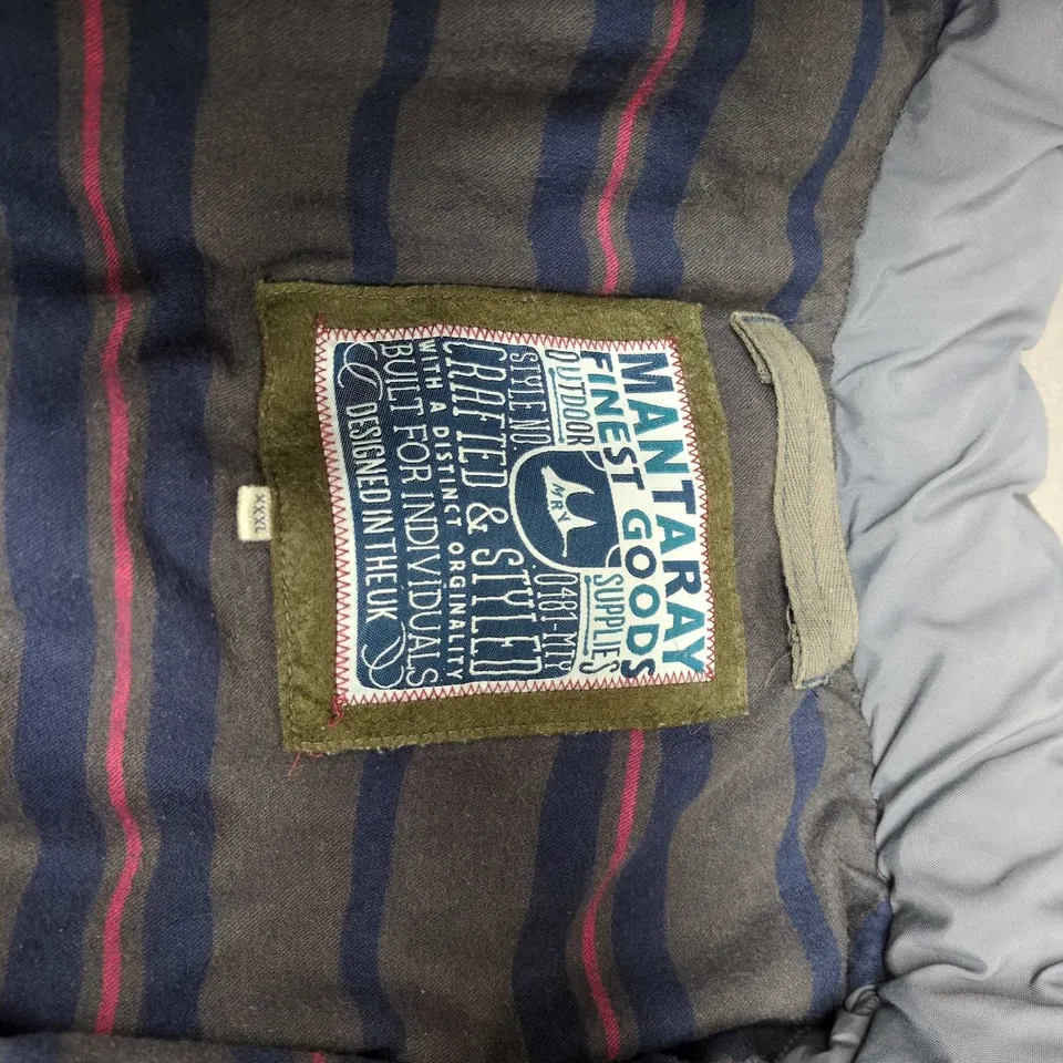 MANTARAY PADDED GILET BODYWARMER – NAVY/CHARCOAL, SLEEVELESS