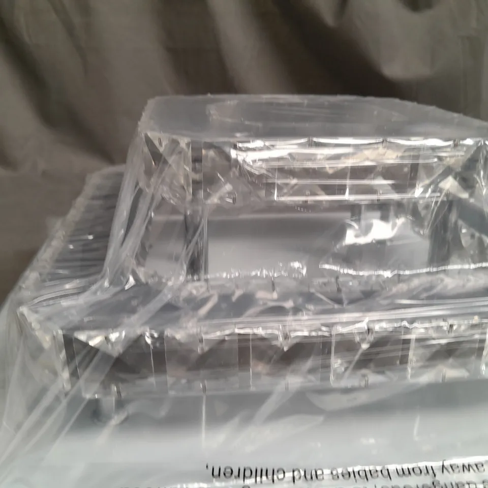 BOXED WARMIE CEILING LIGHT IN CHROME