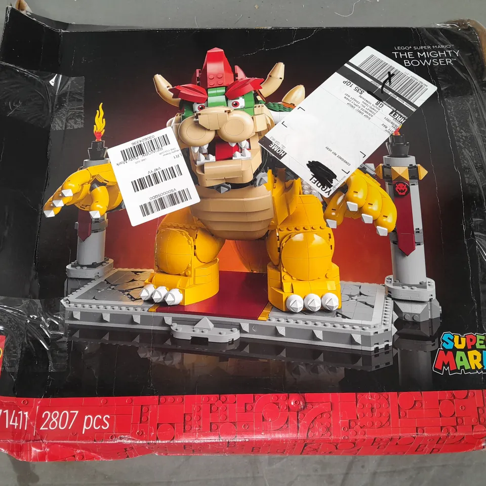 BOXED LEGO THE MIGHTY BOWSER 71411 RRP £229.99