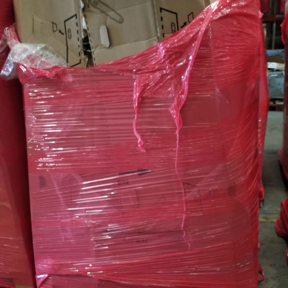 PALLET CONTAINING ASSORTED PRODUCTS INCLUDING RETRACTABLE SAFETY GATE, PRO SCOOTER, PHOTO FRAMES, YOGA MAT & FOLDING BOOT CART