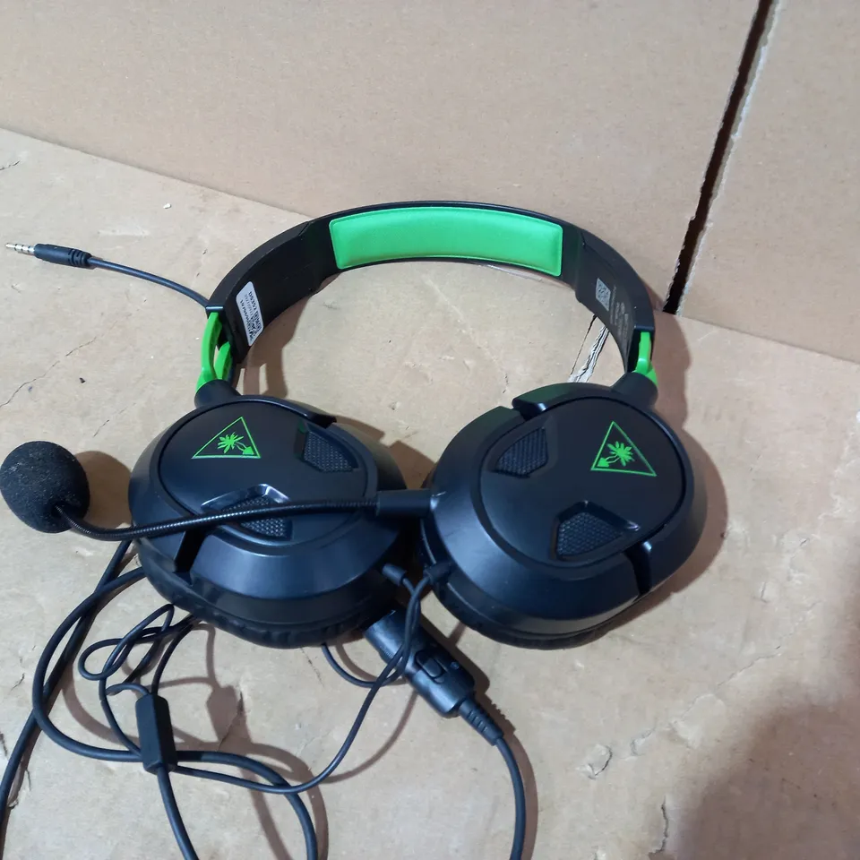 TURTLE BEACH RECON 50X WIRED GAMING HEADSET BLACK/GREEN