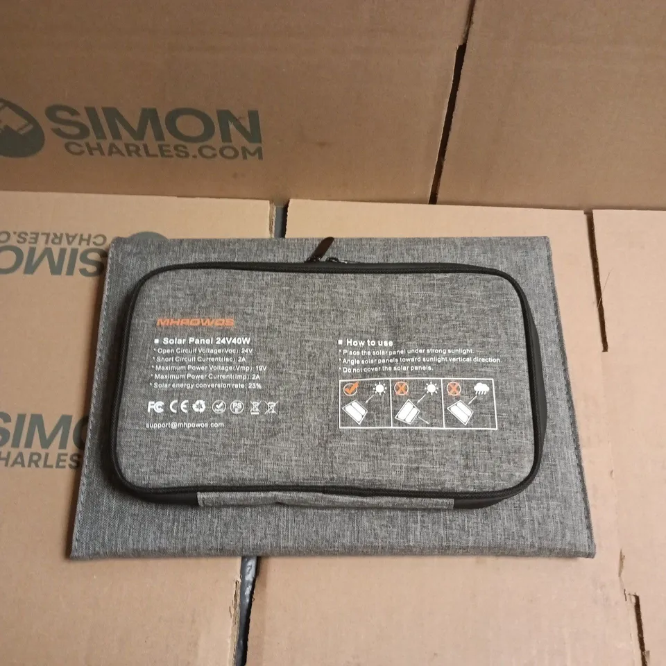 MHPOWER SOLAR PANEL 24V 40W