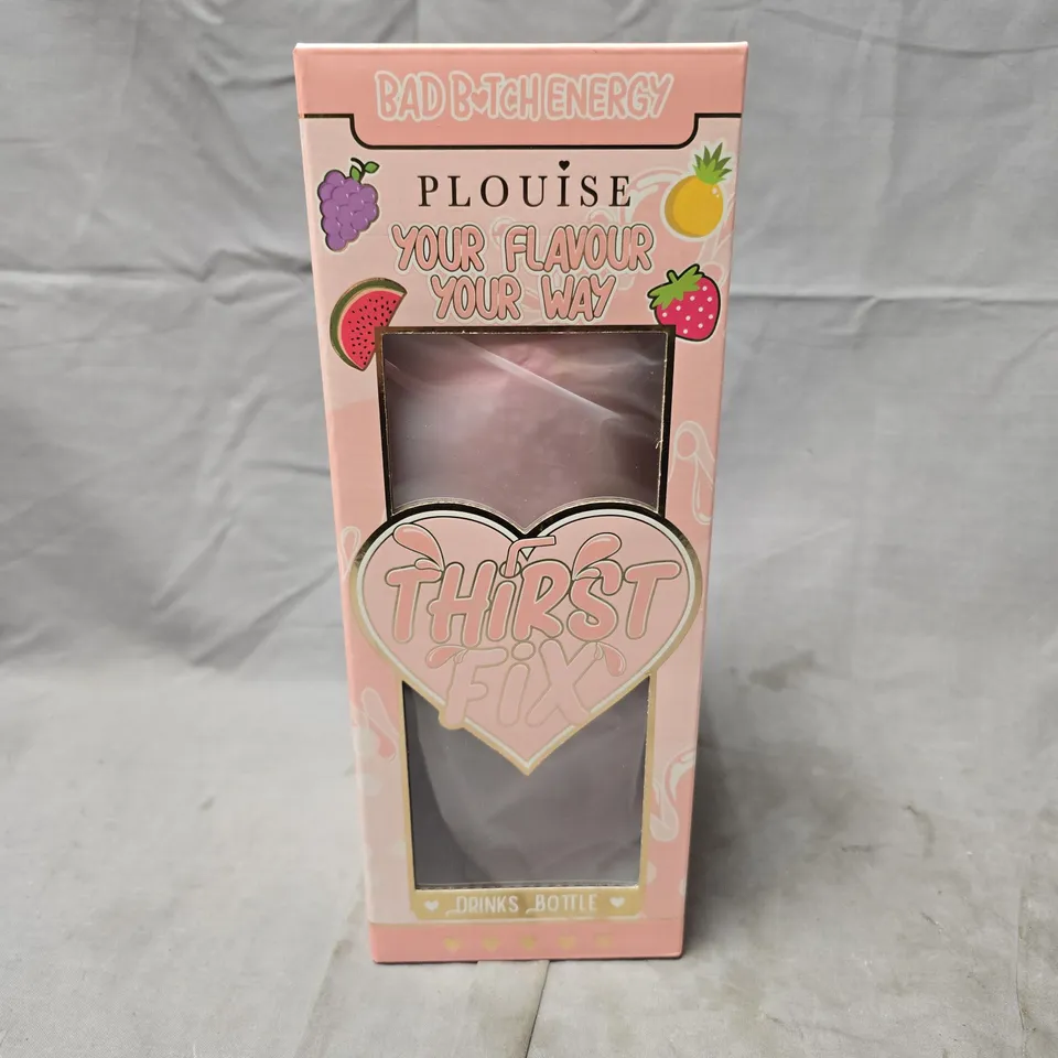 BOXED P.LOUISE BAD BITCH ENERGY THIRST FIX DRINKS BOTTLE