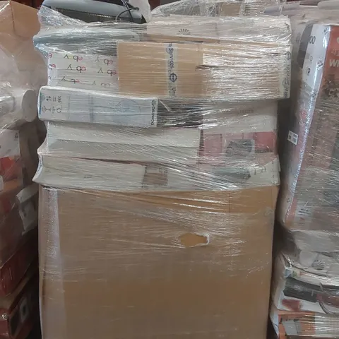 PALLET CONTAINING A VERY LARGE QUANTITY OF ASSORTED ELECTRIC ITEMS INCLUDING: DAEWOO FAN, CERAMIC HEATER, OIL FILLED RADIATOR ECT