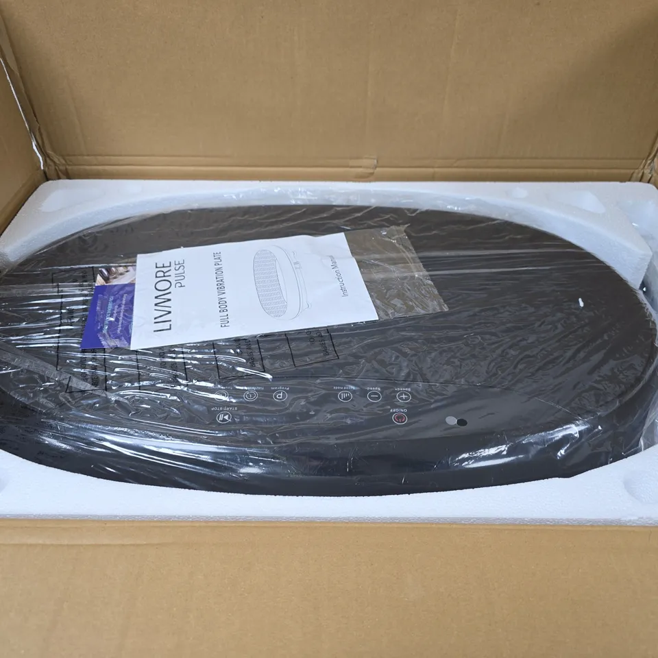 BOXED LIVMORE PULSE FULL BODY VIBRATION PLATE