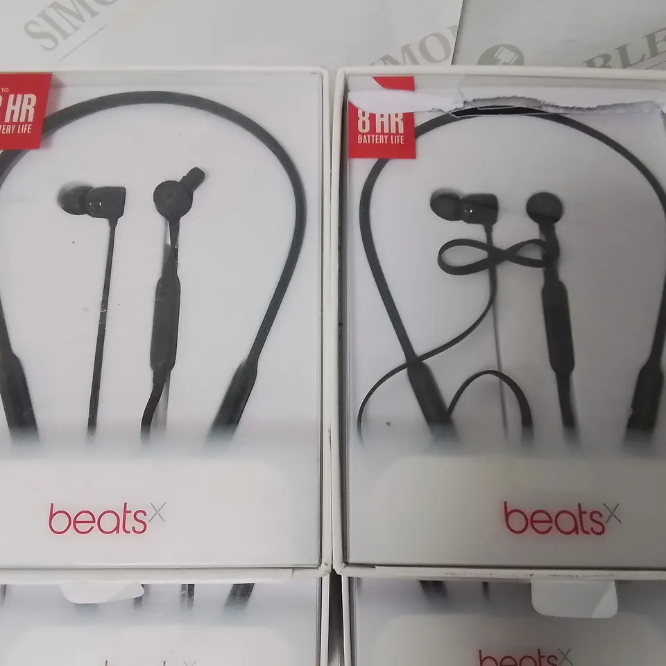 LOT OF 14 BOXED PAIRS OF BEATS X EARPHONES