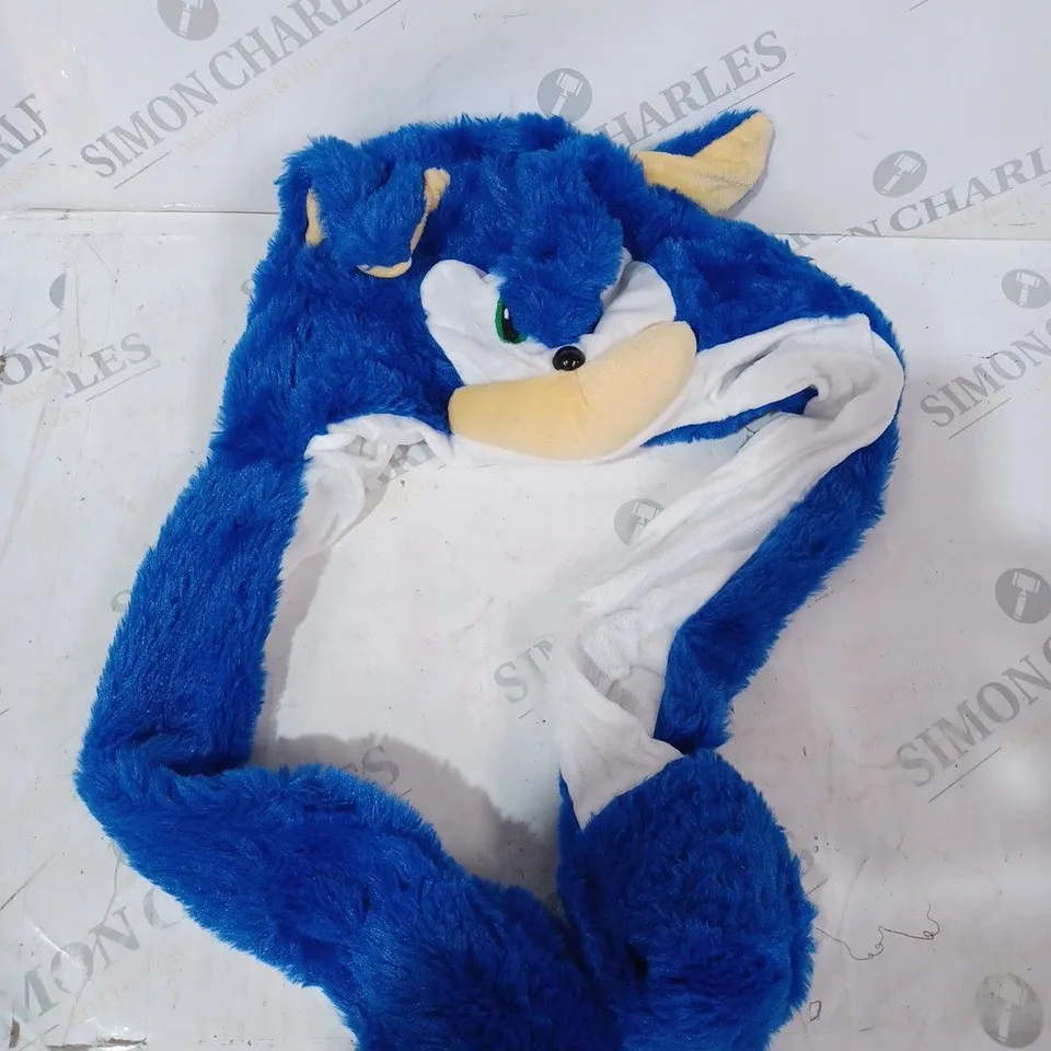 SONIC SOFT PLUSH MOVING EARS COSPLAY HAT