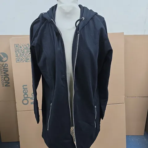 BONPRIX HOODED ZIP JACKET β BLACK (GB/US M, EU 40/42)