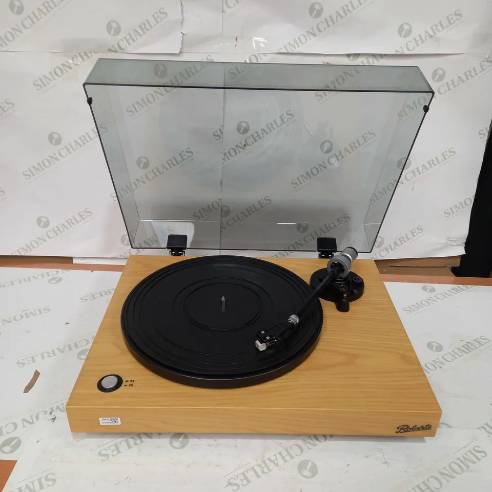ROBERTS STYLUS BELT DRIVEN TURNTABLE