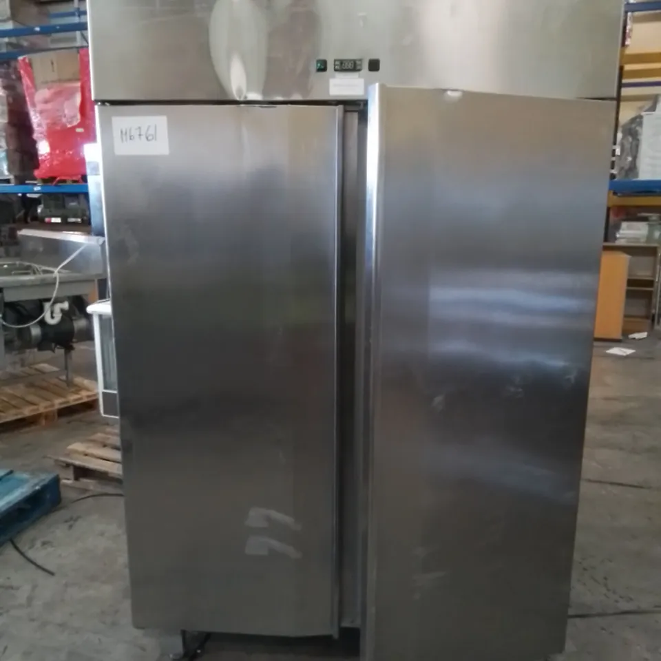 POLARIS COMMERCIAL SPA-TN-140 STAINLESS DOUBLE DOOR FRIDGE