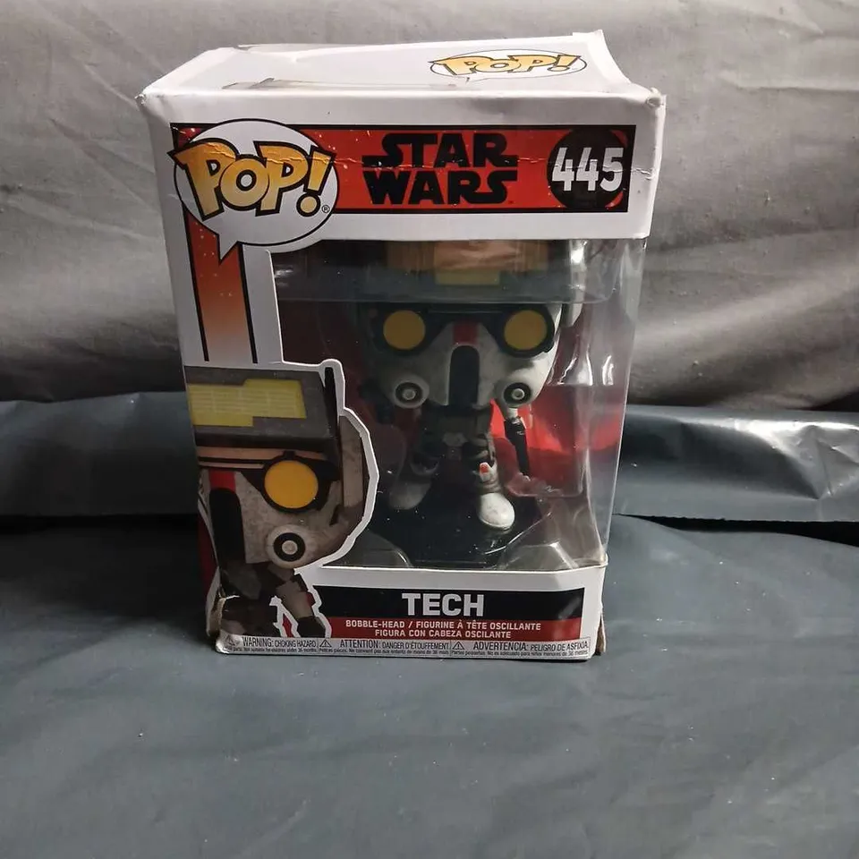 FUNKO POP! STAR WARS TECH #445 – BOXED VINYL FIGURE