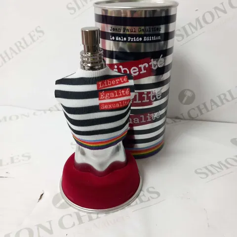 BOXED JEAN PAUL GAULTIER LE MALE PRIDE EDITION LIBERTE EGALITE SEXUALITE 125ML