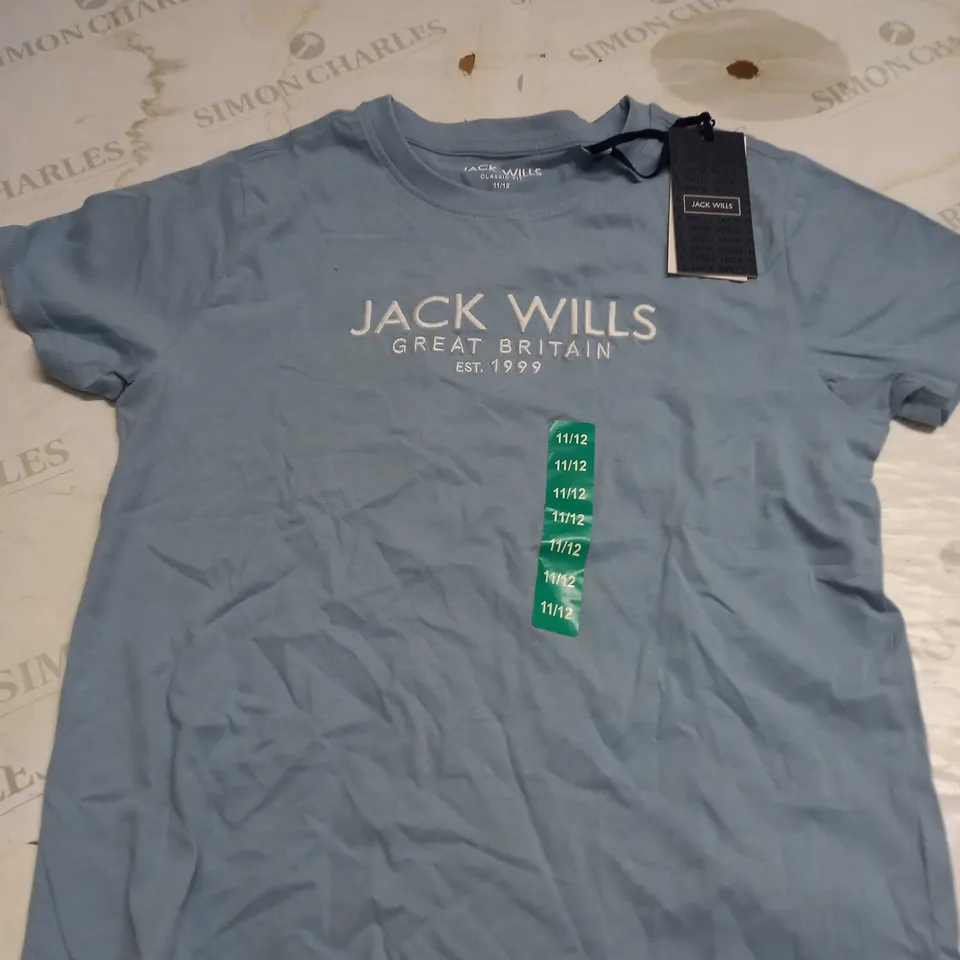 JACK WILLS GRAPHIC T-SHIRT SIZE 11/12 YEARS