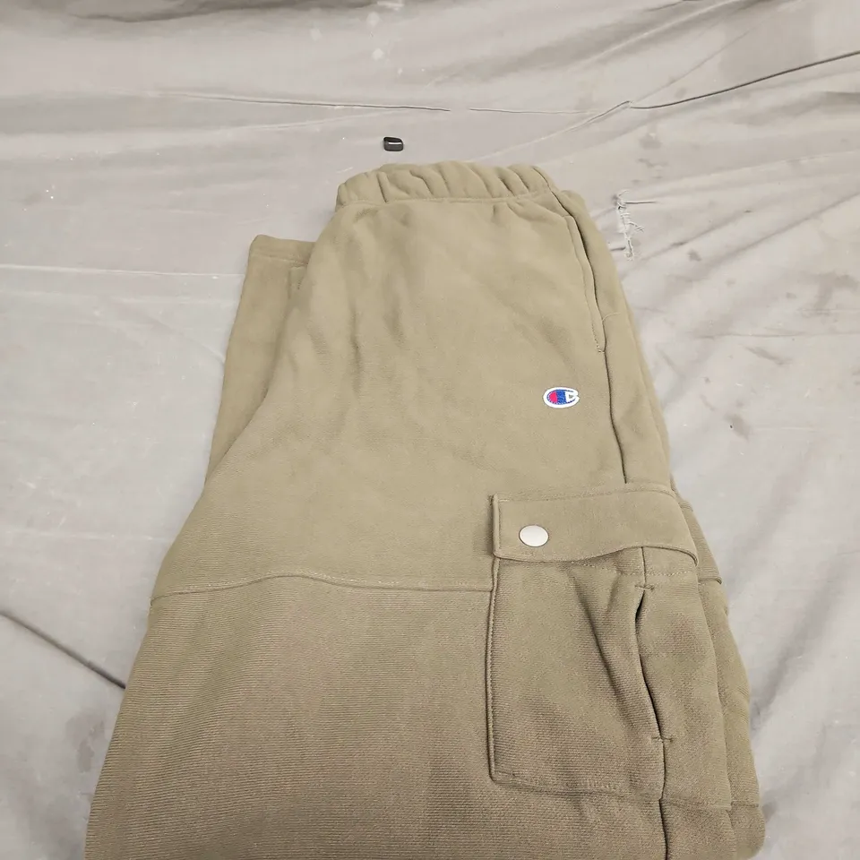 CHAMPION CARGO WIDE LEG JOGGERS - SIZE LARGE