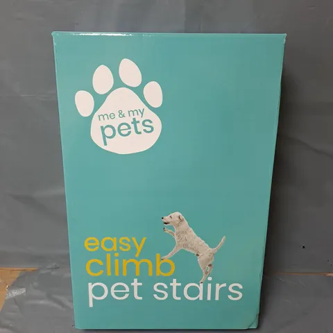 BOXED ME & MY PETS EASY CLIMB PET STAIRS