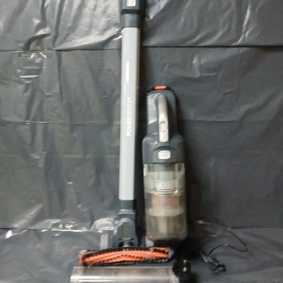 BLACK & DECKER 18V CORDLESS POWERSERIES+ STICK VACUUM CLEANER - COLLECTION ONLY 