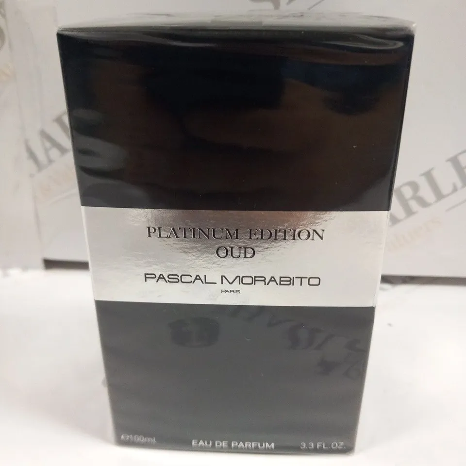 BOXED AND SEALED PLATINUM EDITION OUD PASCAL MORABITO PARIS EAU DE PARFUM 100ML