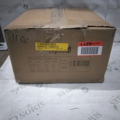 BOXED CEILING LIGHT 4-LIGHT 60CM LED SEMI FLUSH MOUNT (1 BOX)