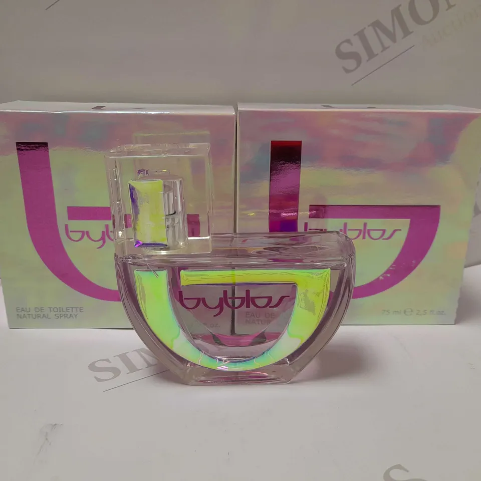 LOT OF 2 X 75ML BYBLOS B WOMEN`S EAU DE TOILETTE