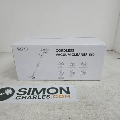 SIXPAD CORDLESS VACUUM CLEANER S80 BOXED
