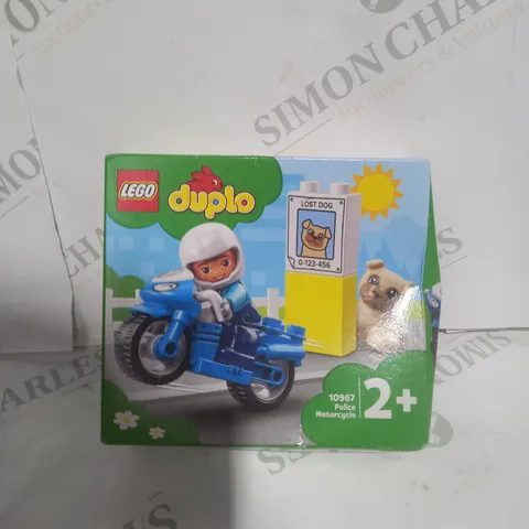 LEGO DUPLO POLICE MOTOCYCLE  - 10967