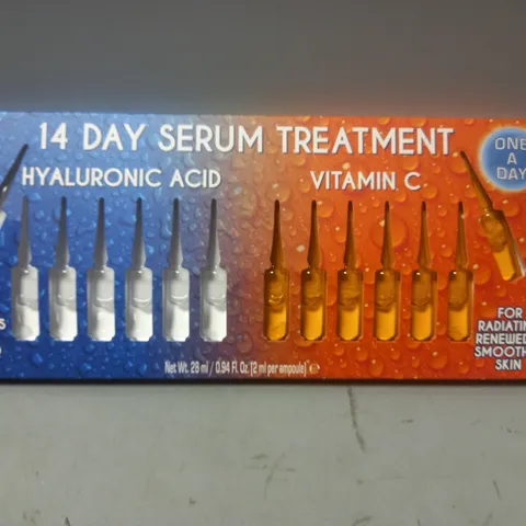 LOT OF 4 SKIN TREATS 14 DAY SERUM TREATMENT GIFT SETS