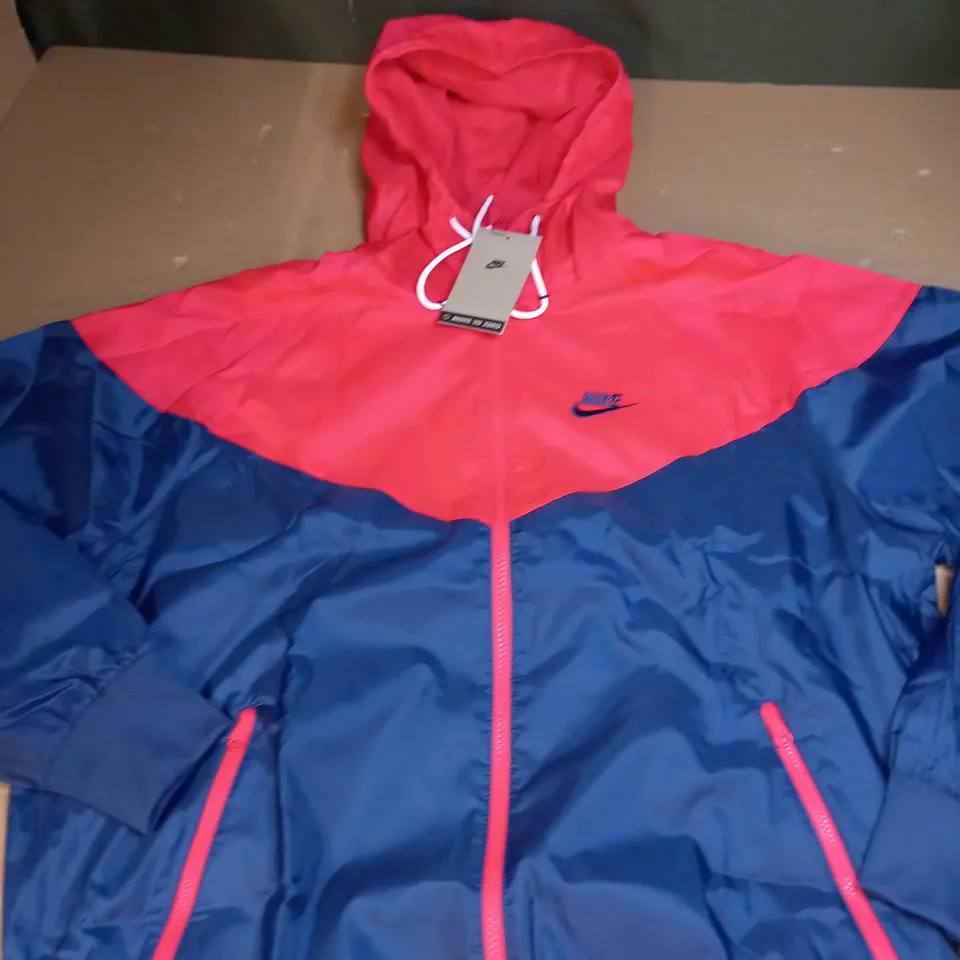 NIKE LOGO ZIPPED JACKET SIZE S