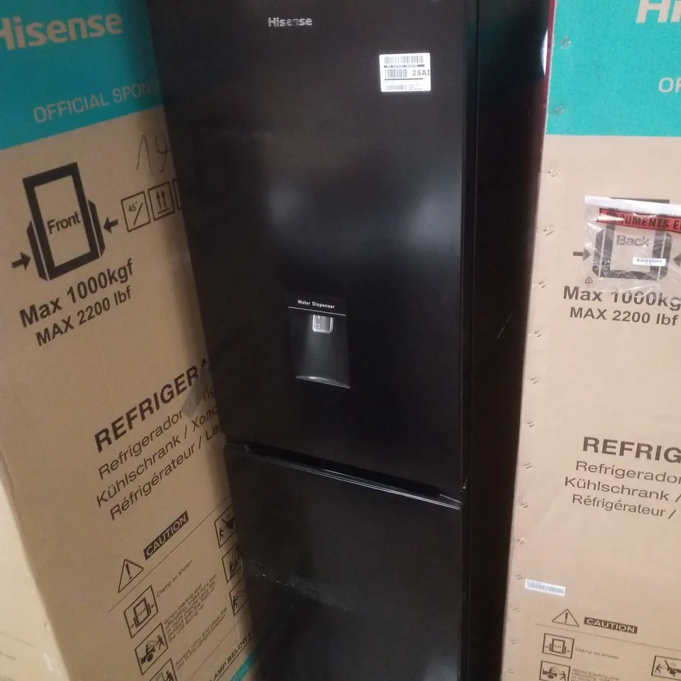 HISENSE RB327N4WBE 50/50 FRIDGE FREEZER - BLACK