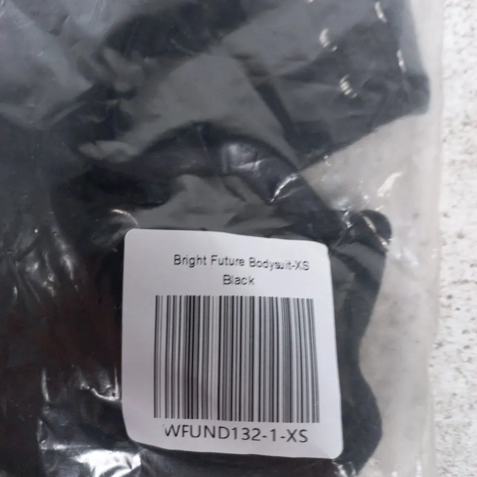 WHITE FOX BRIGHT FUTURE BODYSUIT - XS - BLACK