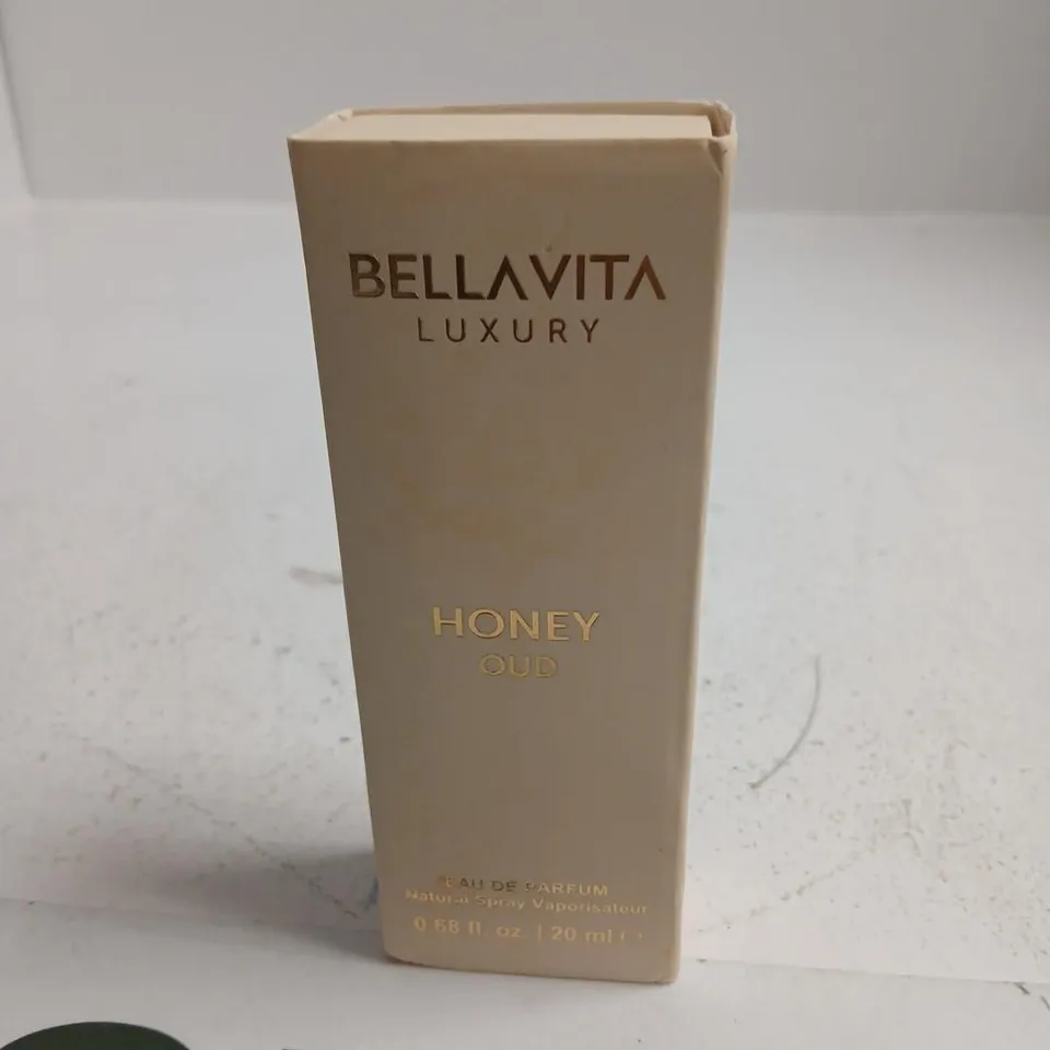 BOXED BELLAVITA LUXURY HONEY OUD EAU DE PARFUM 20ML