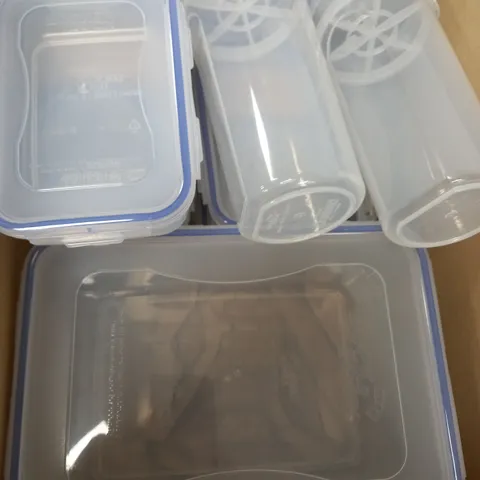 LOCK & LOCK FOOD STORAGE SET - CLEAR