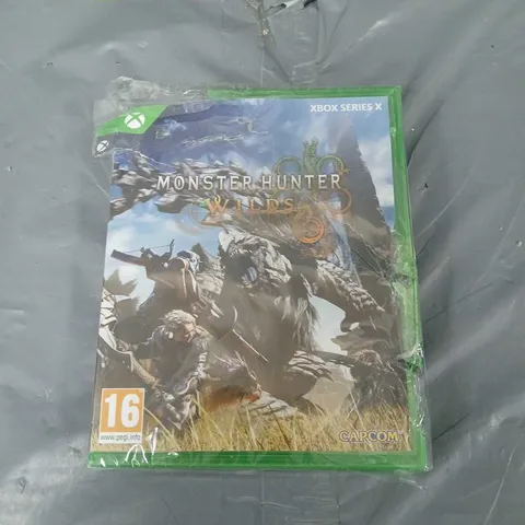 XBOX SERIES X MONSTER HUNTER WILDS GAME
